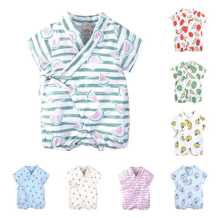 fruit print baby clothes