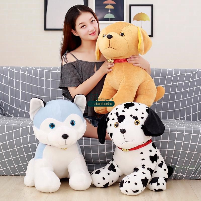 big stuffed animal dog