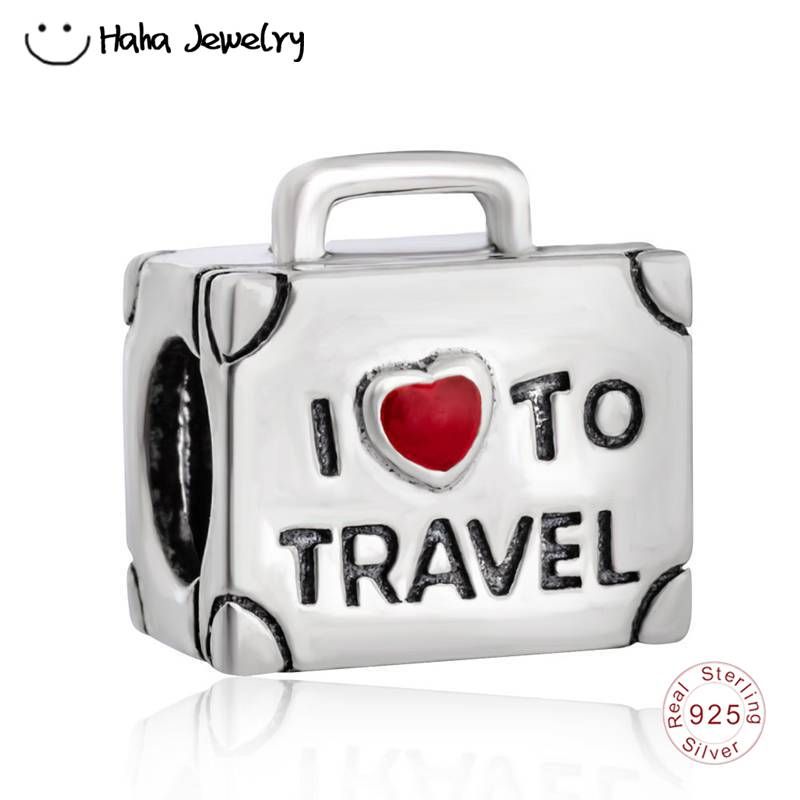 Love To Shop Handbag Purse European Bead With Red Heart For Charm Bracelets