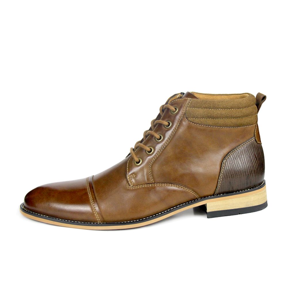 Compre 2018 Nuevo Disenador De Moda Martin Botas Casual Para Hombres Para Ayudar A Los Zapatos De Hombre Zapatos De Cuero Botas De Cuero Para Hombres Zapatos De Gran Tamano A 75 08