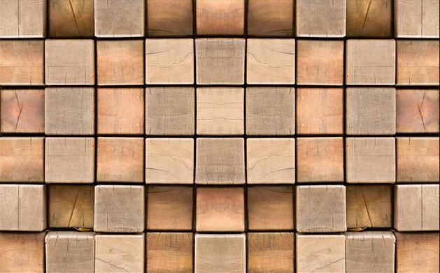 3d Wood Grain Background Wall Decoration Painting Modern Living