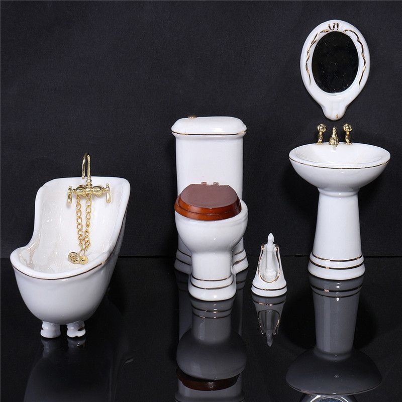 dollhouse bathroom furniture