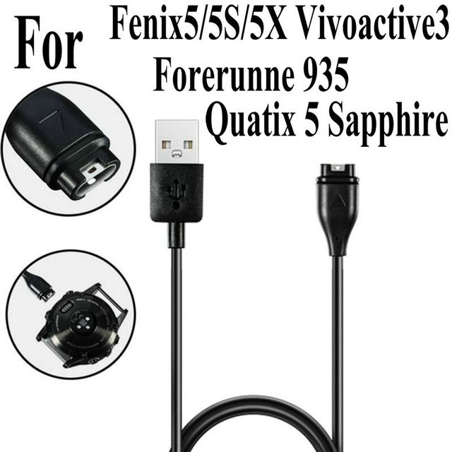 1m USB Datenkabel Ladekabel für Garmin Fenix 5 5S 5X Fenix5 5 S X Forerunne 935 