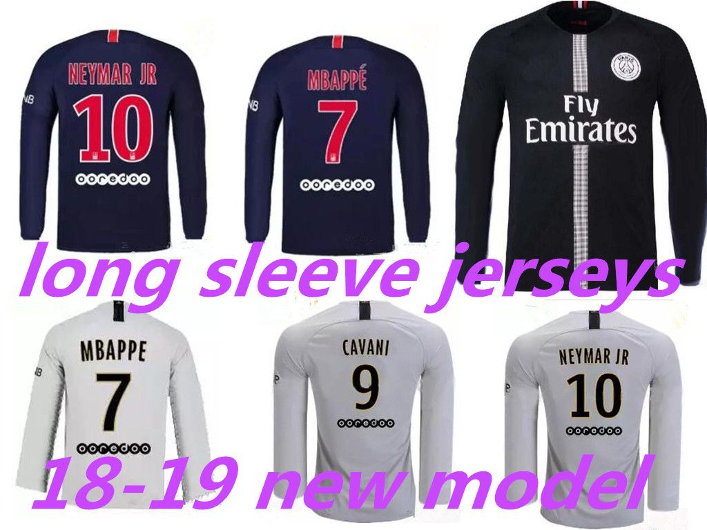 mbappe long sleeve jersey