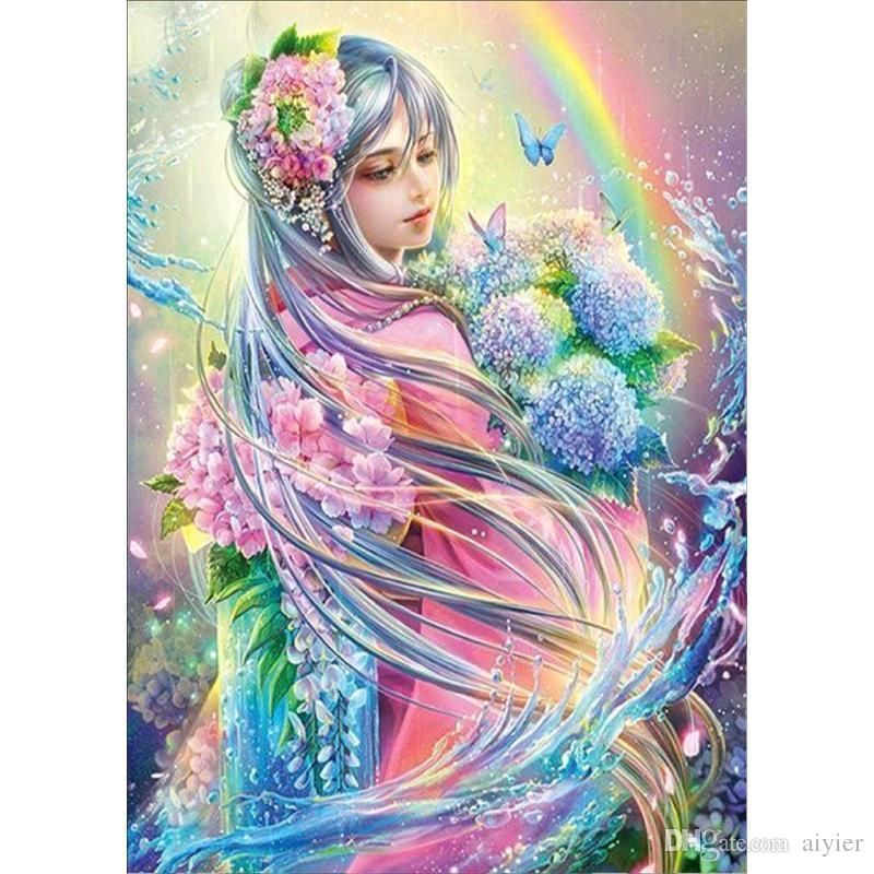 2020 5d Diy Diamond Painting Embroidery Full Square Round Diamond