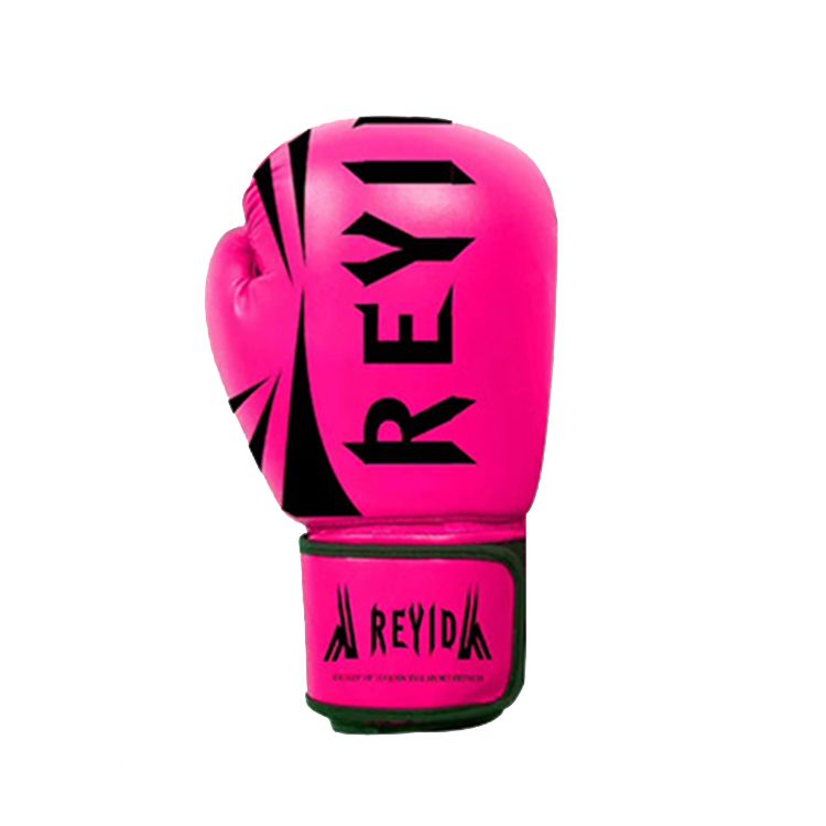 pink winning boxing gloves