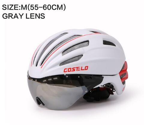 Costelo cycling Helmet MTB Road Bike VH-IKON Bicycle Helmet Goggles 1 or 3 lens 