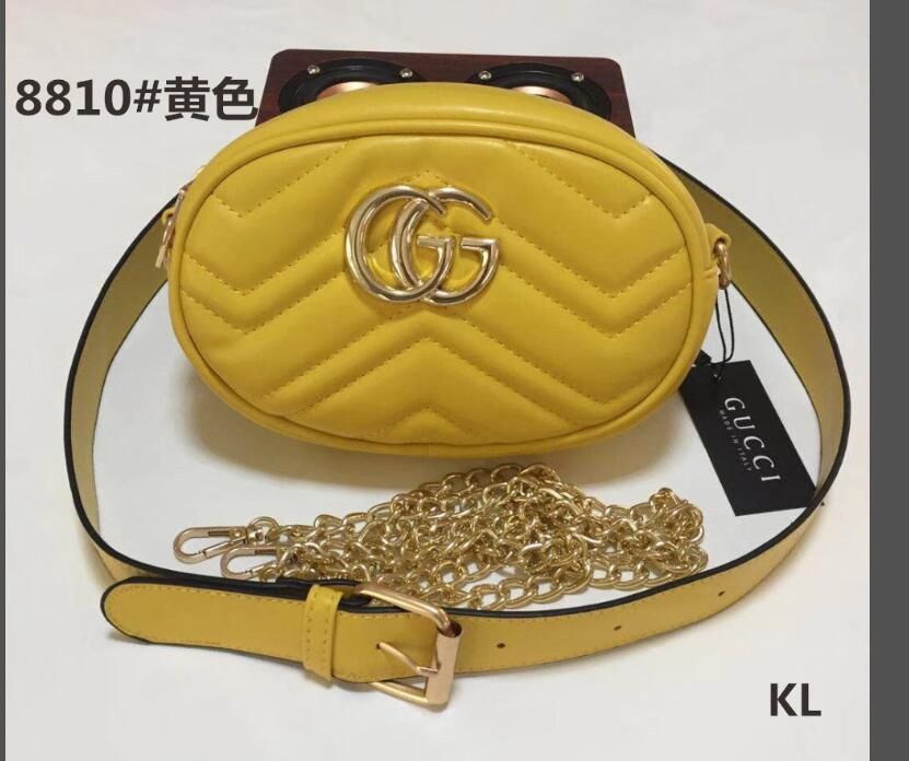gucci fanny pack yellow