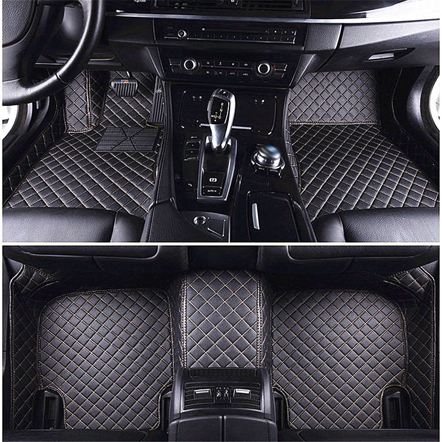 2019 3d Luxury Custom Car Floor Mats For Vw Polo Golf Jetta Passat