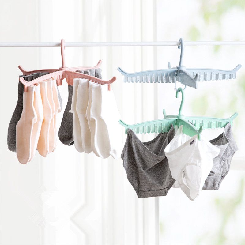 2020 Multi Functional Clothes Hanger Underwear Socks Clip Underwear