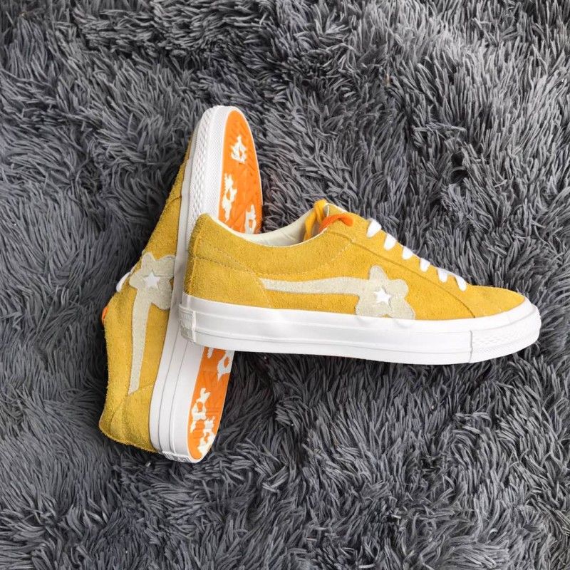 yellow golf shoes tyler the creator