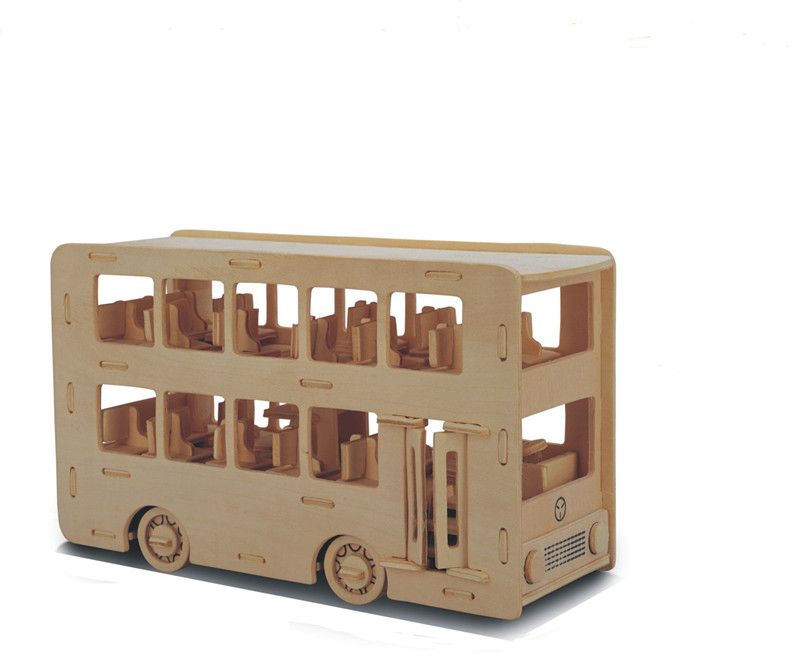 wooden bus