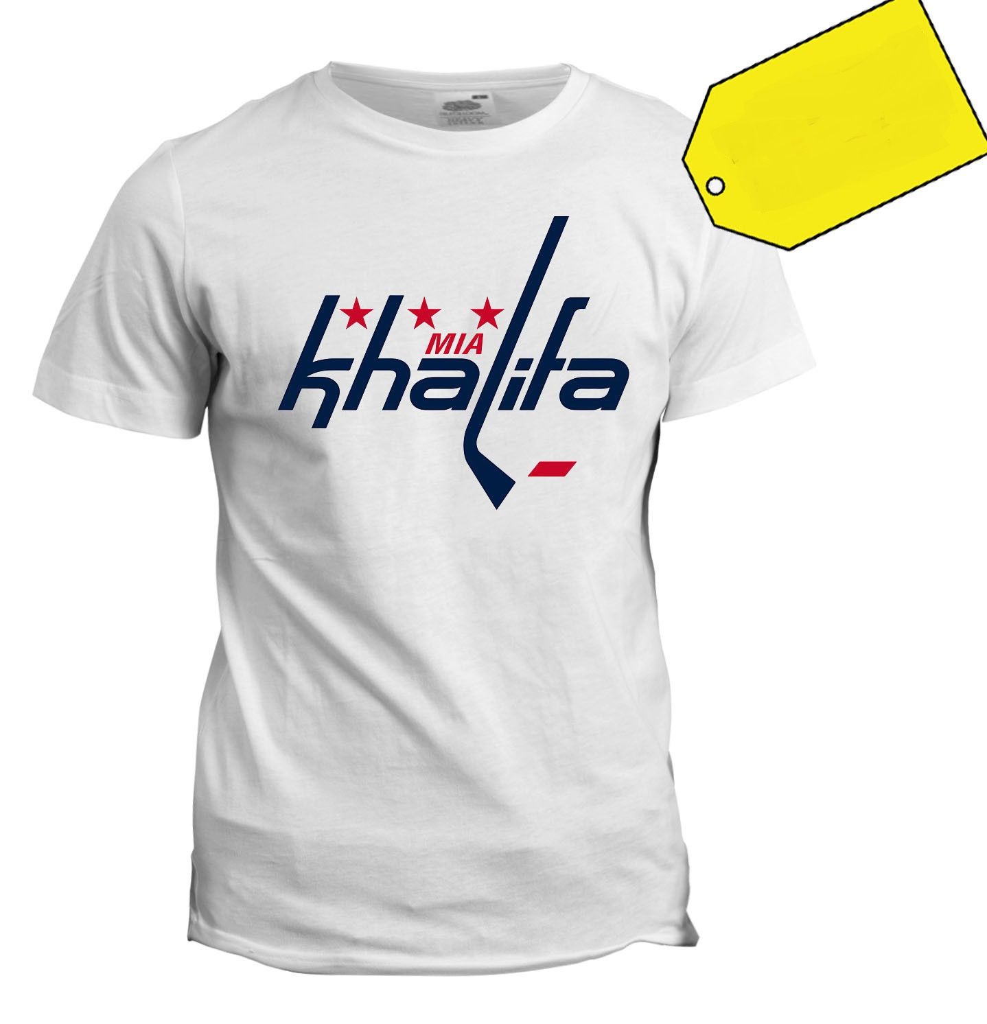 Mia Khalifa Washington Capitals t-shirt - Kutee Boutique