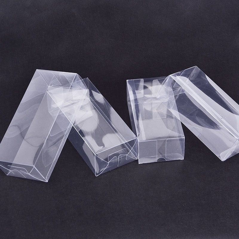 Large Rectangular Transparent Plastic Folding Box/Clear PVC Packaging