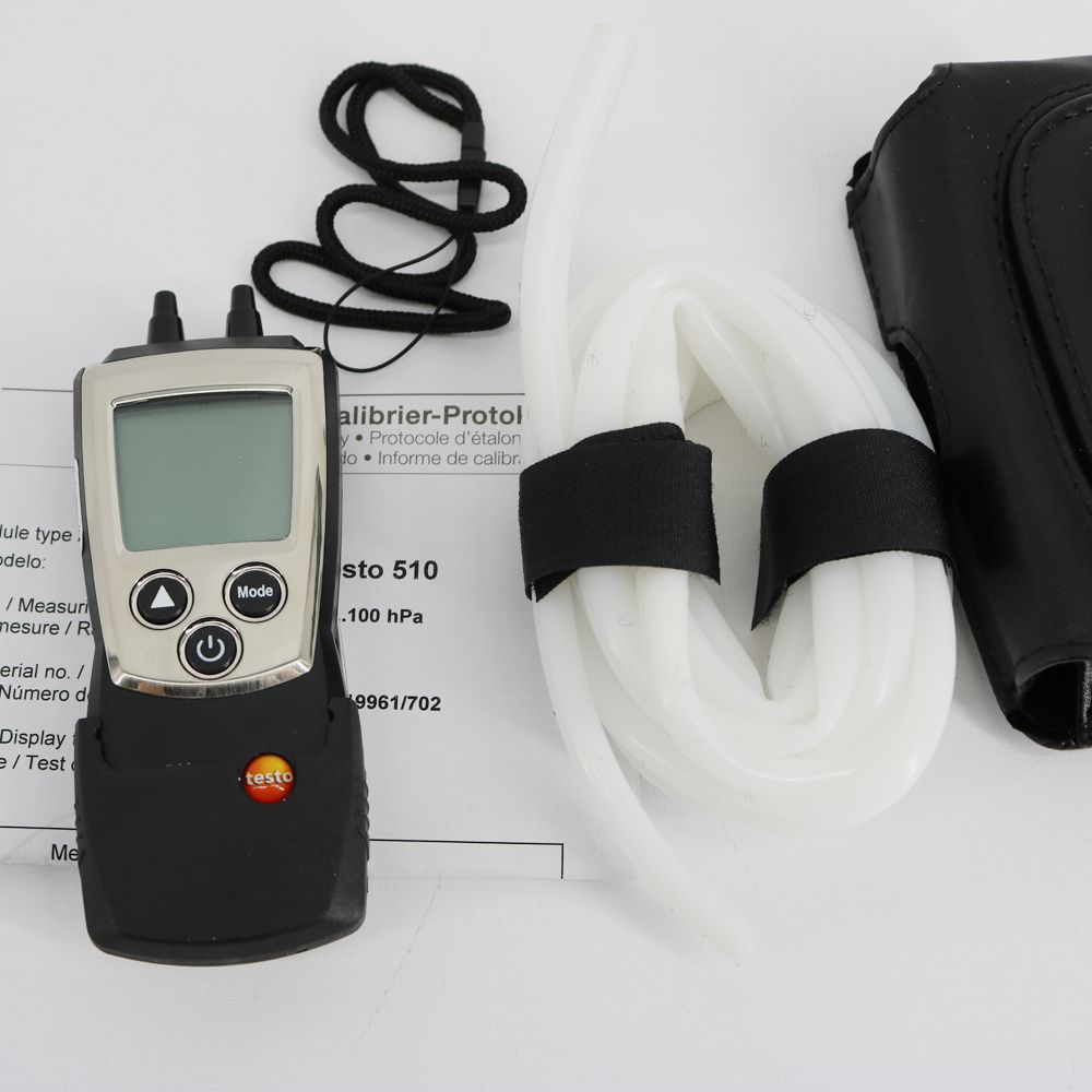 Testo 510 Man/ómetro con pantalla