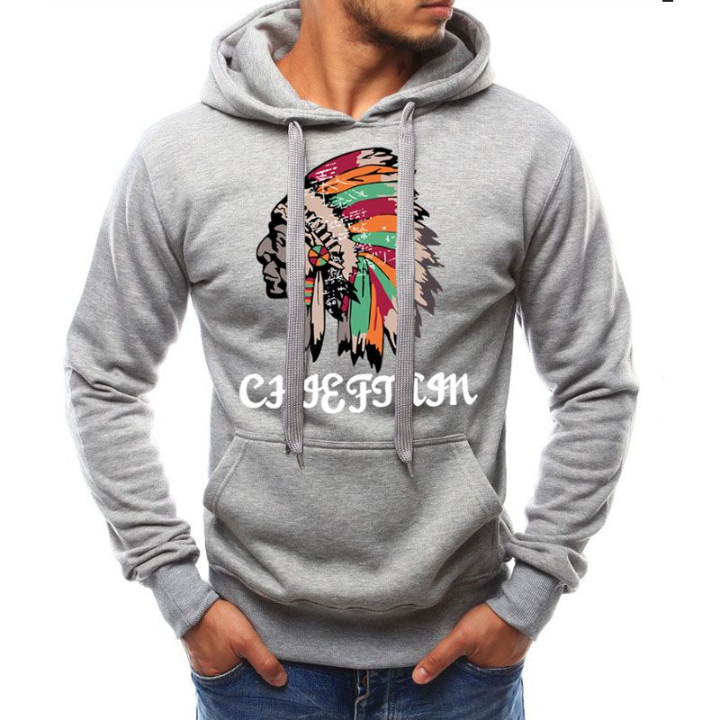 indian print hoodie