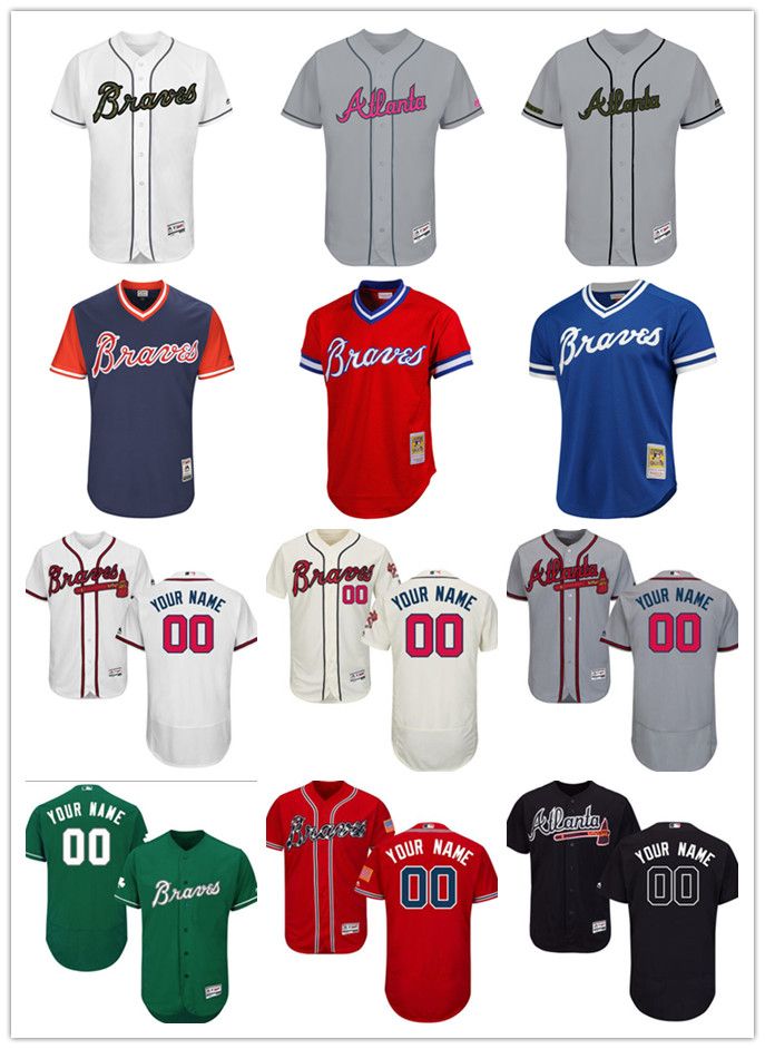 personalized braves jersey