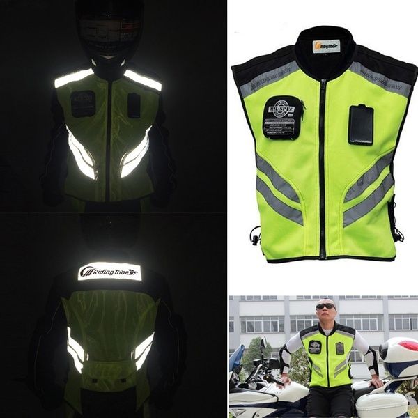 fluorescent motorcycle jacket