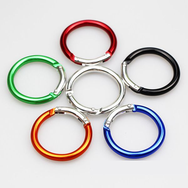 Alumoclip 2 Round Carabiner With Key Ring Multi Functional Travel And  Hiking Accessory From Sjnp05, $0.38
