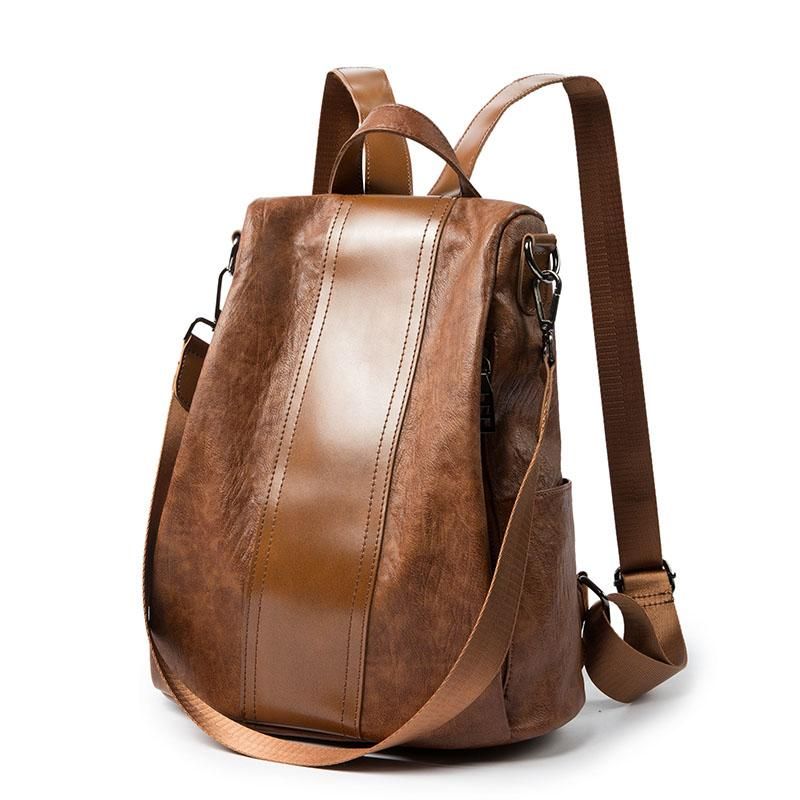ladies backpack anti theft