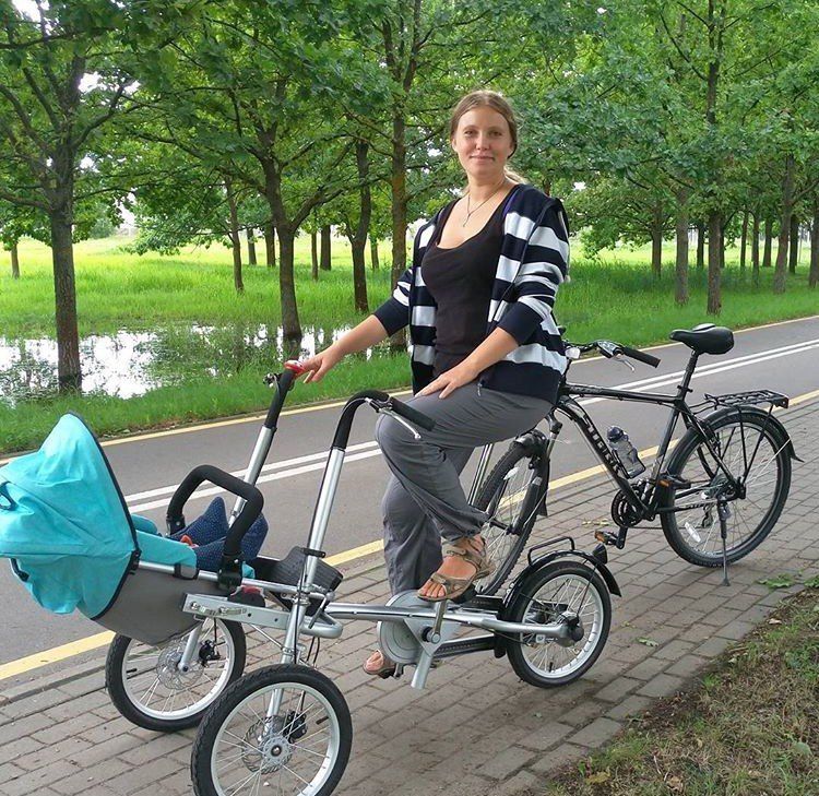 parent and child bike