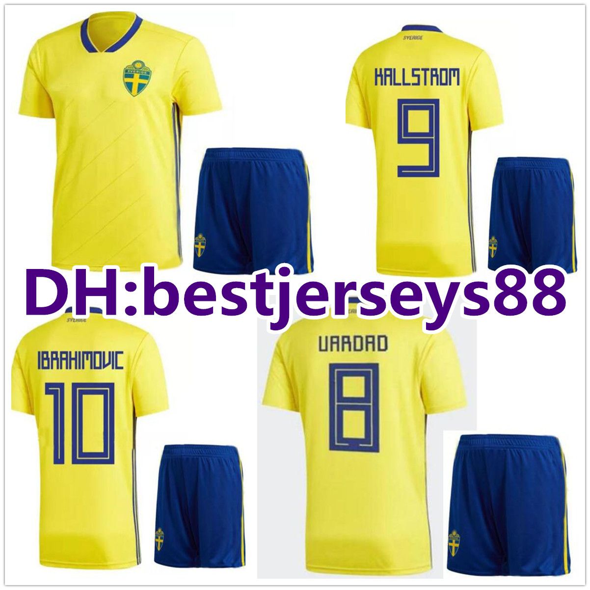 sweden soccer jersey 2018