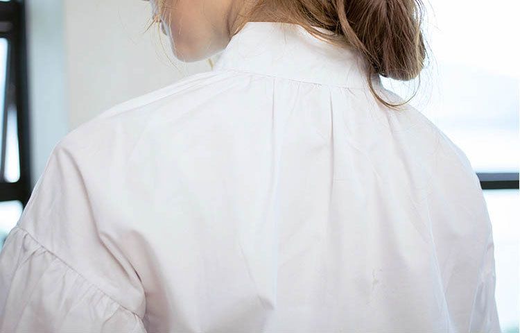 Grosshandel S Xl Grosse Retro Plissee Stehkragen Puff Lose Lange Weisse Bluse 2017 Vintage Baumwolle Tops Fashion Womens Laterne Armel Shirt Von Mallnine 16 64 Auf De Dhgate Com Dhgate