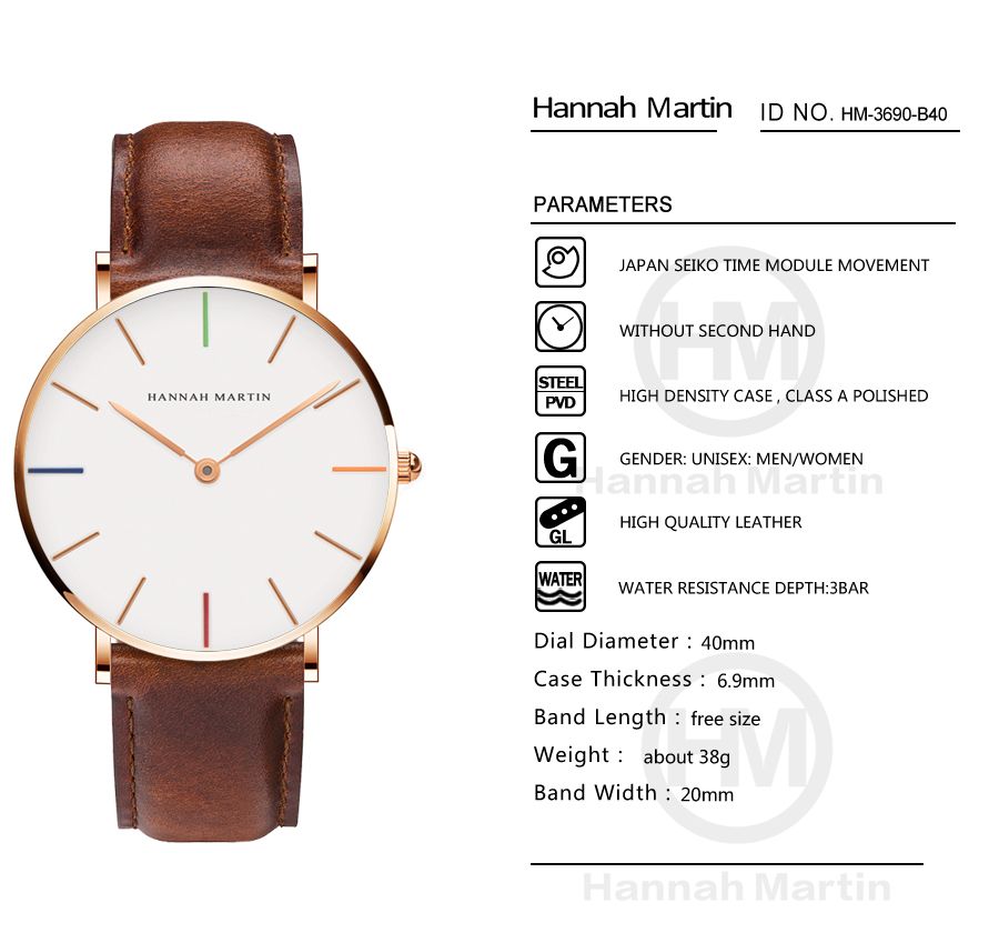 40mm case diameter watch