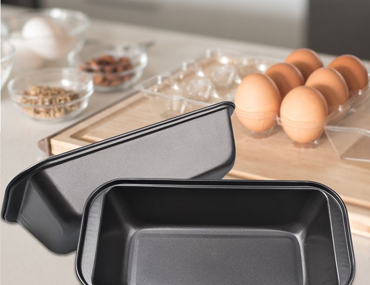 Sets D Articles Pour Le Four Maison Rectangulaire Silicone Gateau Moule Silicone Baking Mold Regular Enduit Toast Mold