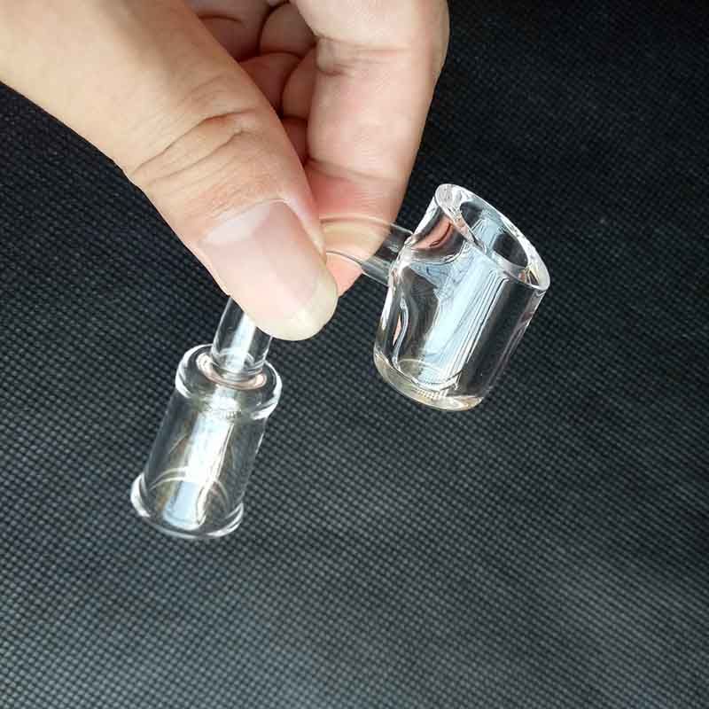 14mm female polish quartz banger 90°