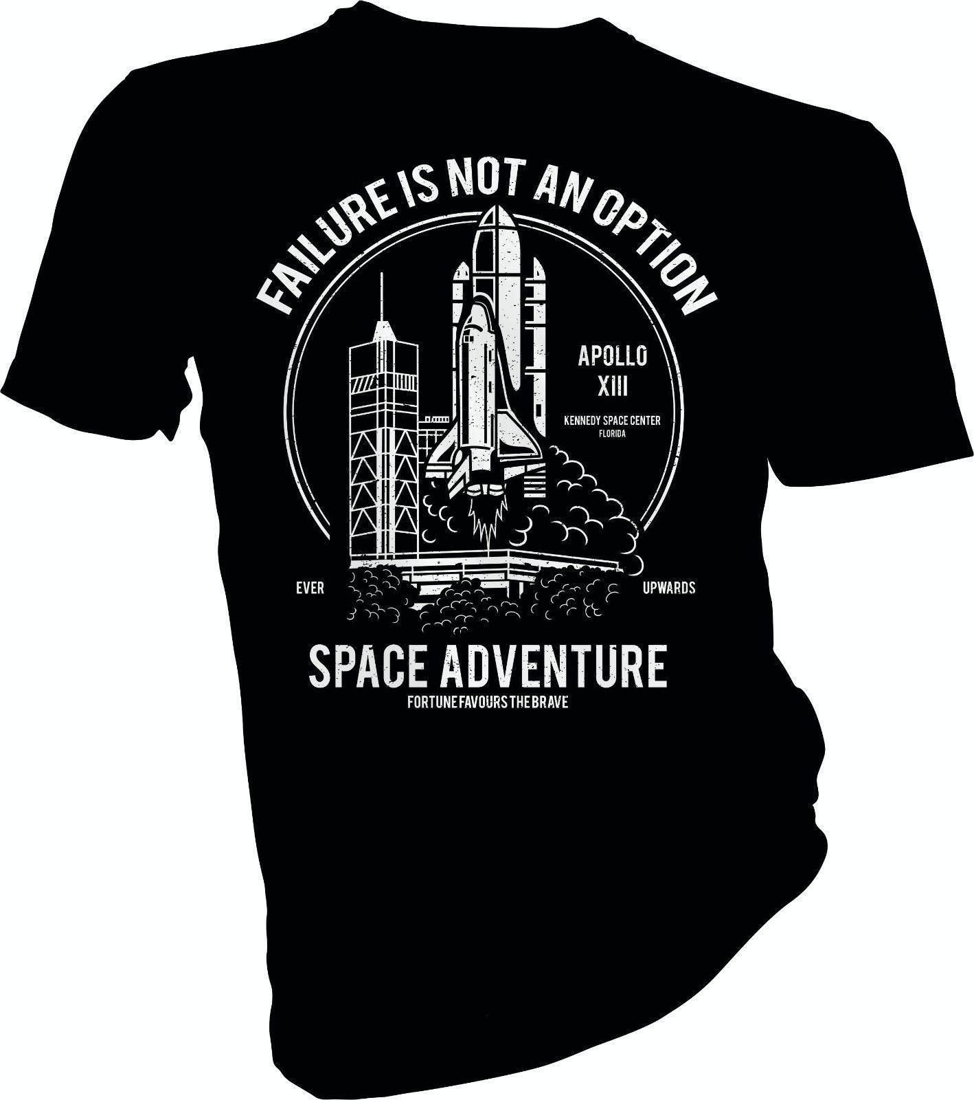 failure is not an option nasa t shirt