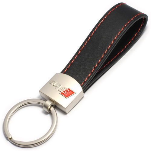 Luxury leather keychain V6  Leather Keyring  Leather Key Fob  car keyring
