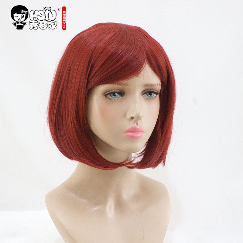 cheap red halloween wigs