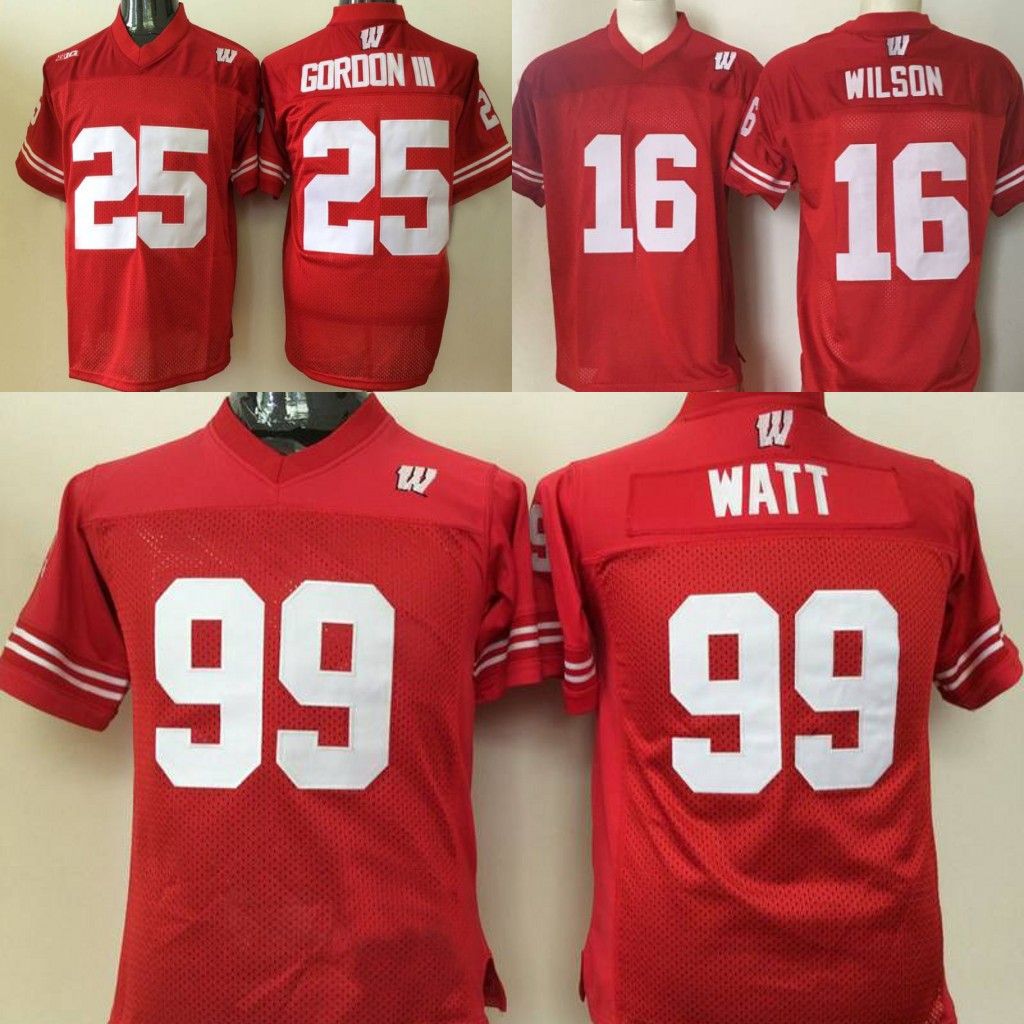 jj watt wisconsin badgers jersey