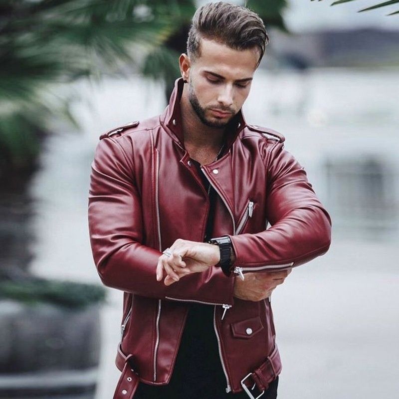 mens leather coats for sale
