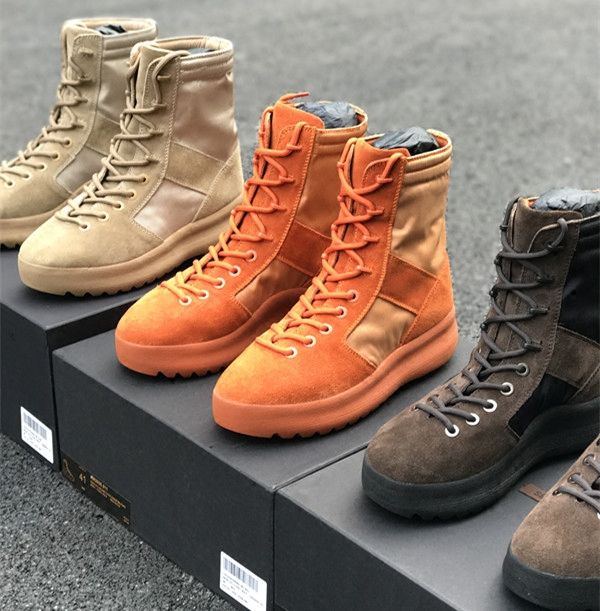 yeezy season 3 boots orange