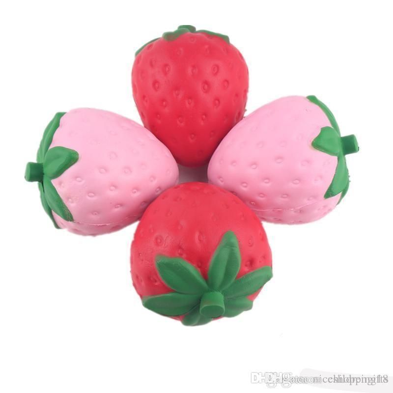 strawberry stress ball