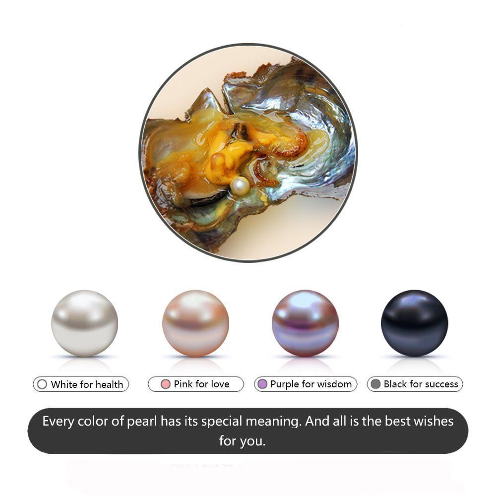 2021 2018 Akoya Pearl Oyster Round 6 8mm Colors Freshwater Natural