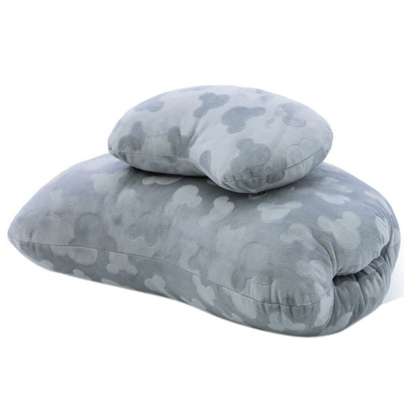 Eonshine Elegant Velvet Nap Pillow Polyester Double Layer Office