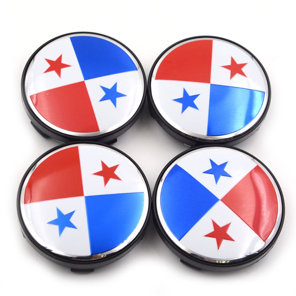 PANAMA CAR GRILLE EMBLEM BADGES FLAG