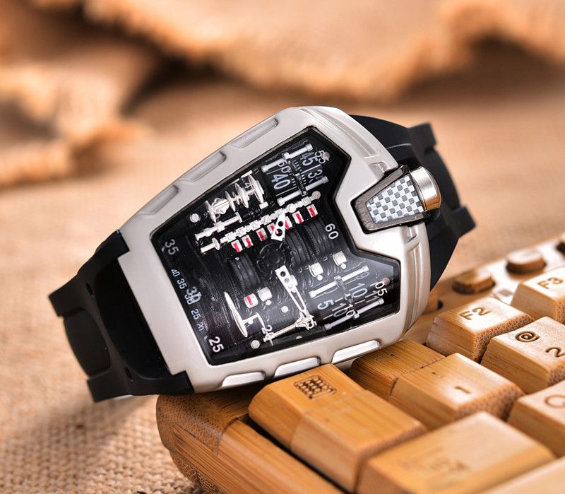 skull watch bracelet
