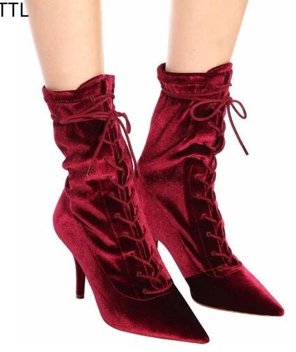 front pointy toe booties