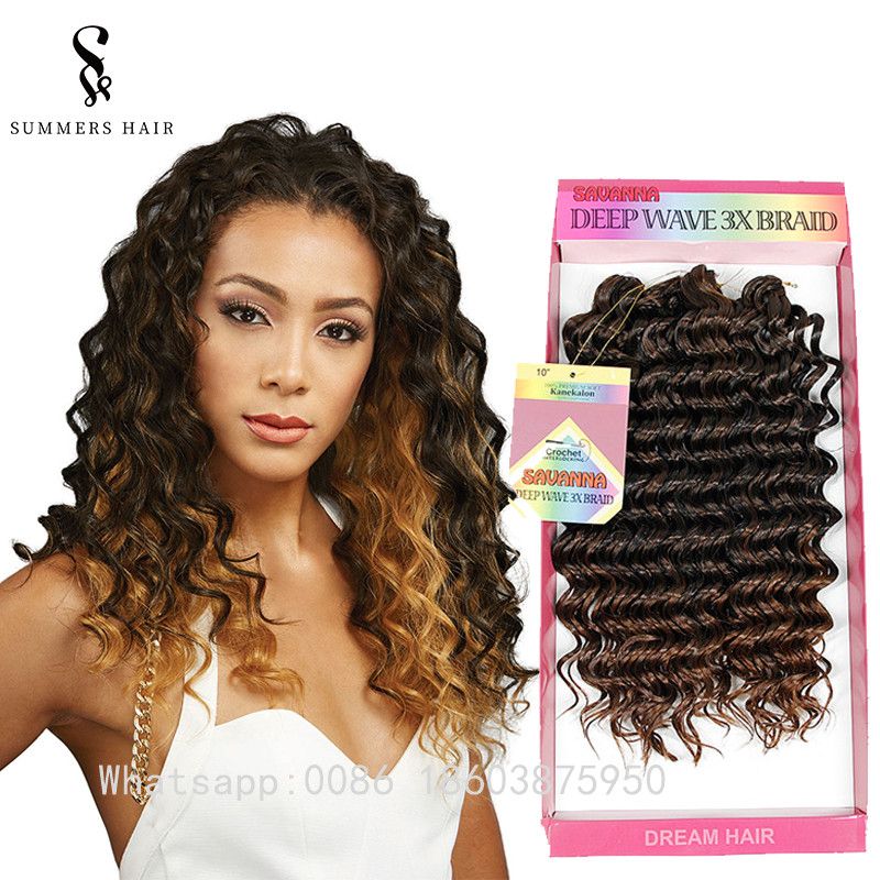 2019 10 Synthetic Twist Out Curl Hair Extension Chemical Free