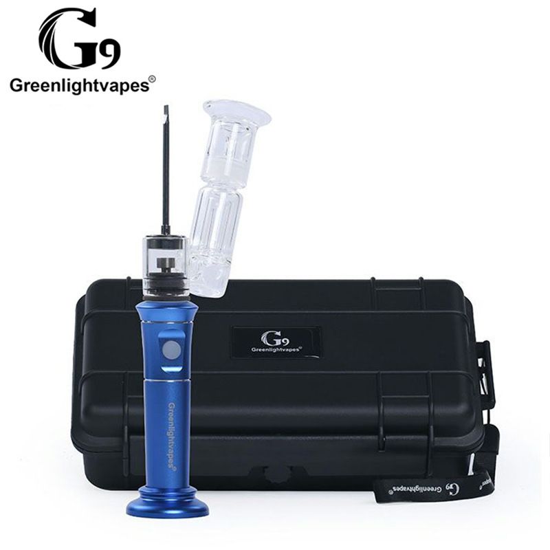Original Greenlightvape G9 Henail Plus Kit Electronic Wax Water Pipe