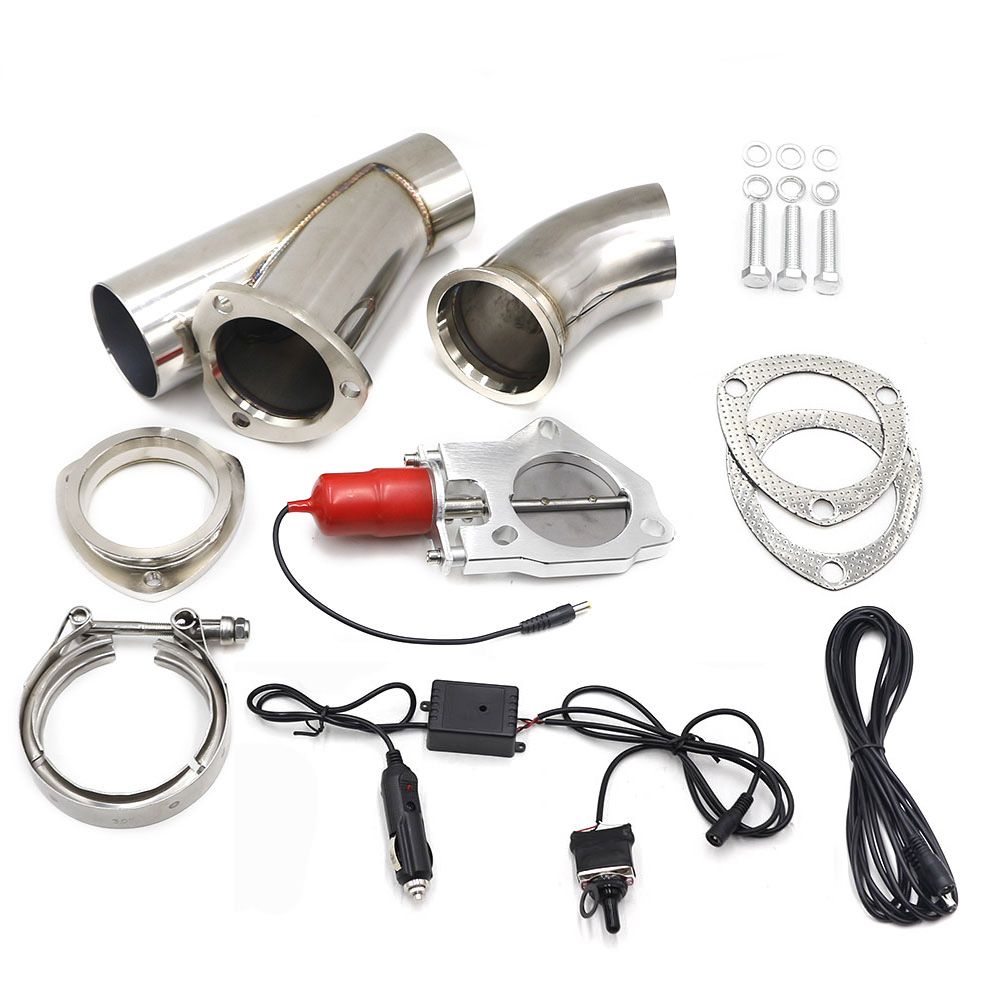 2020 CNSPEED 3 Inch Exhaust Control Valve Cutout Manual Toggle Switch