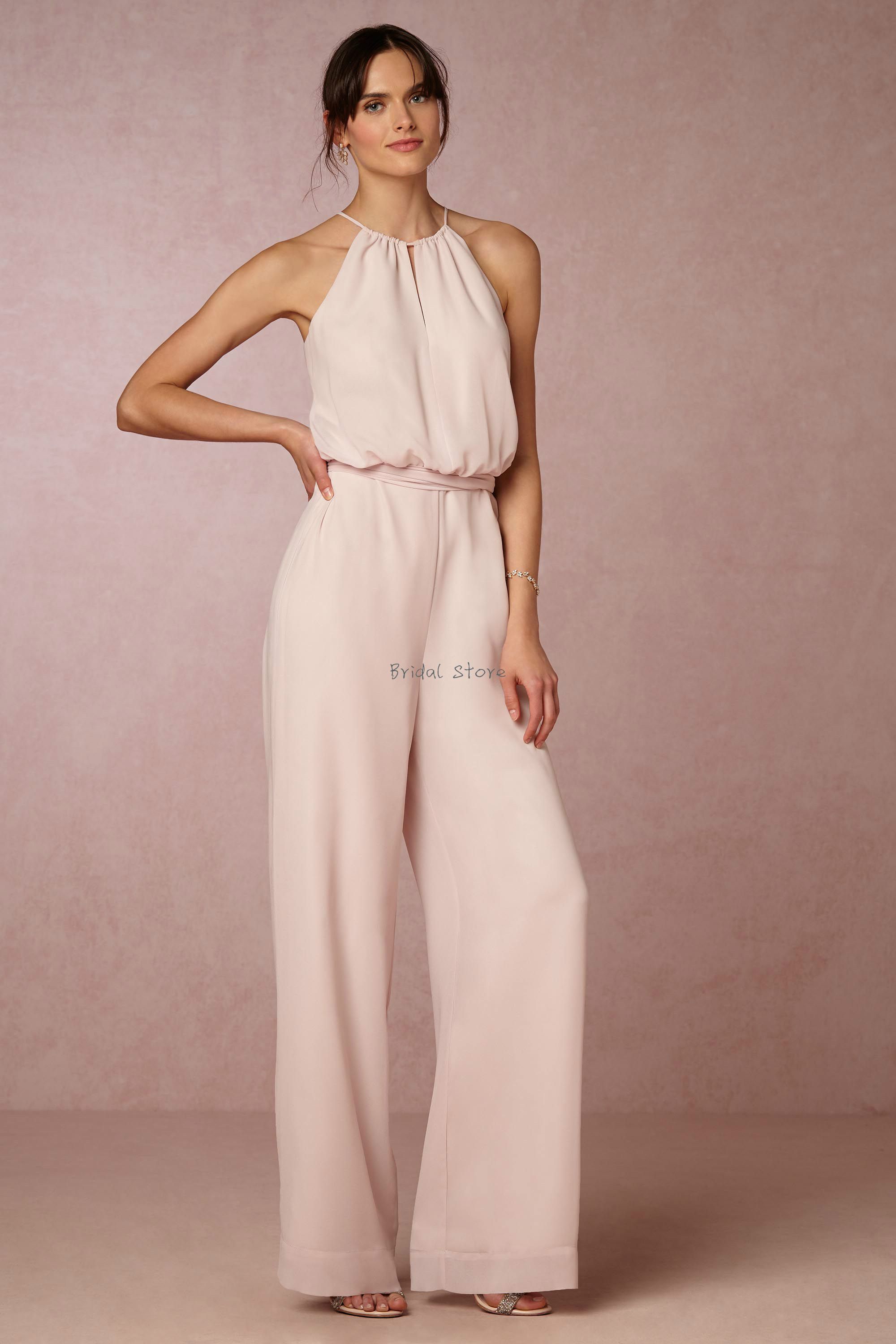 pants bridesmaid dress