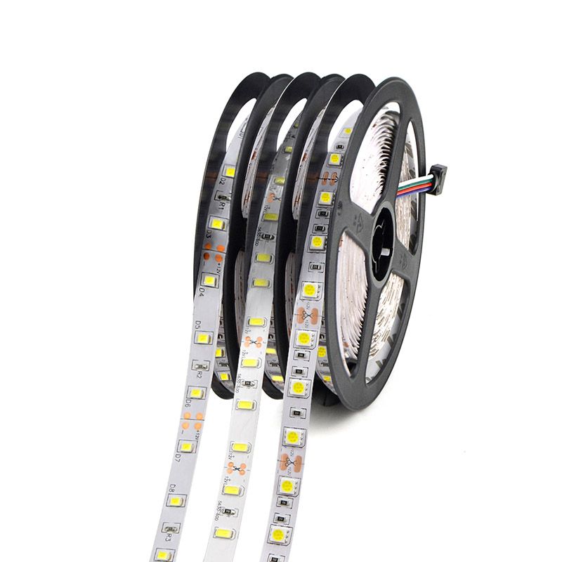 5M 300leds 60led//m Super Bright 3528 SMD LED Strip White IP65 Waterproof DC 12V