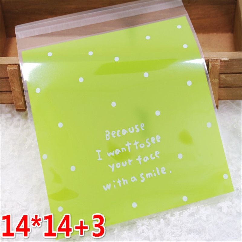 Green Candybag 14 x 14 cm