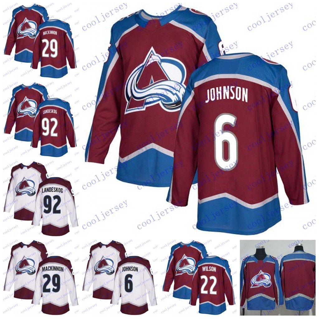 colorado avalanche jerseys 2018