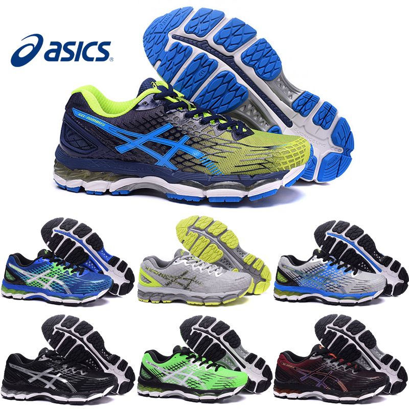 asics mens running shoes size 7